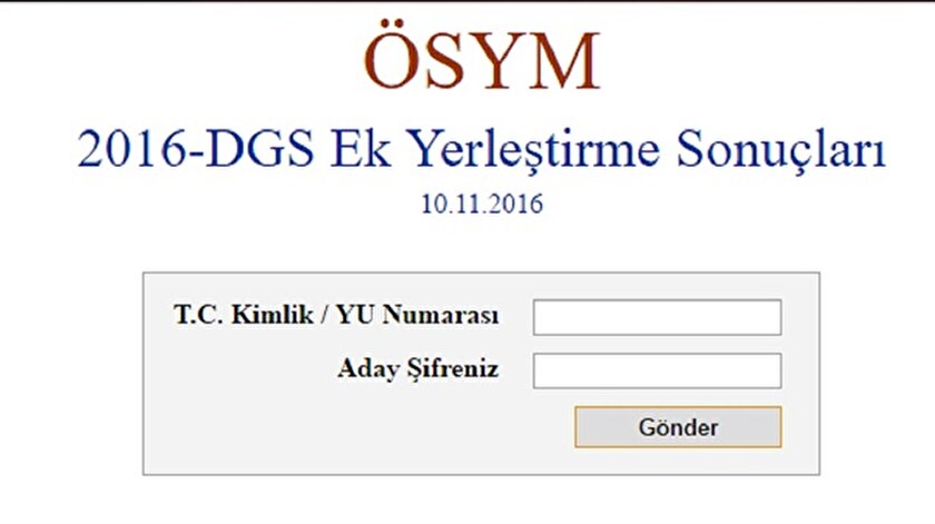 gecenin ucunda konusu ÖSYM duyurdu! DGS tercih sonuçları ...