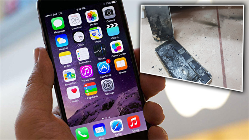 iphone 6s sarj olurken patladi yeni safak