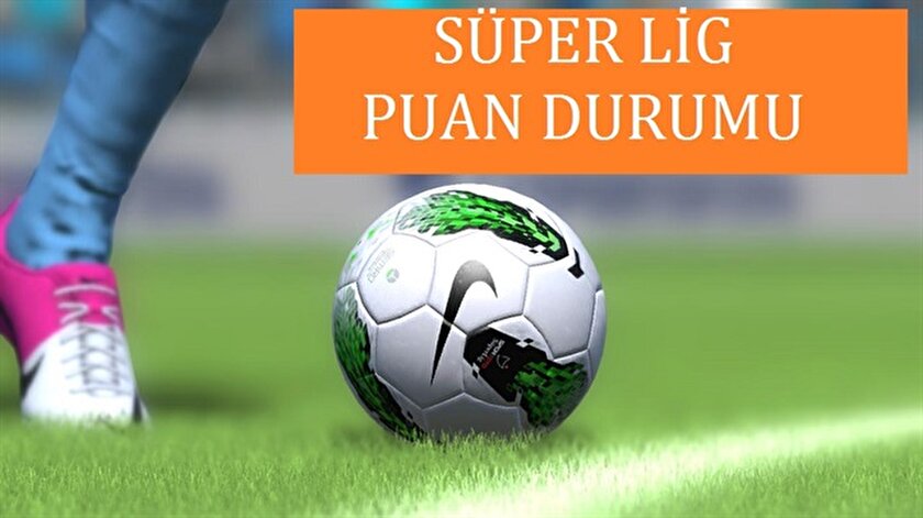orjinal futbol topu Süper Lig CANLI puan durumu! 11 Mayıs STSL Süper Lig güncel ...