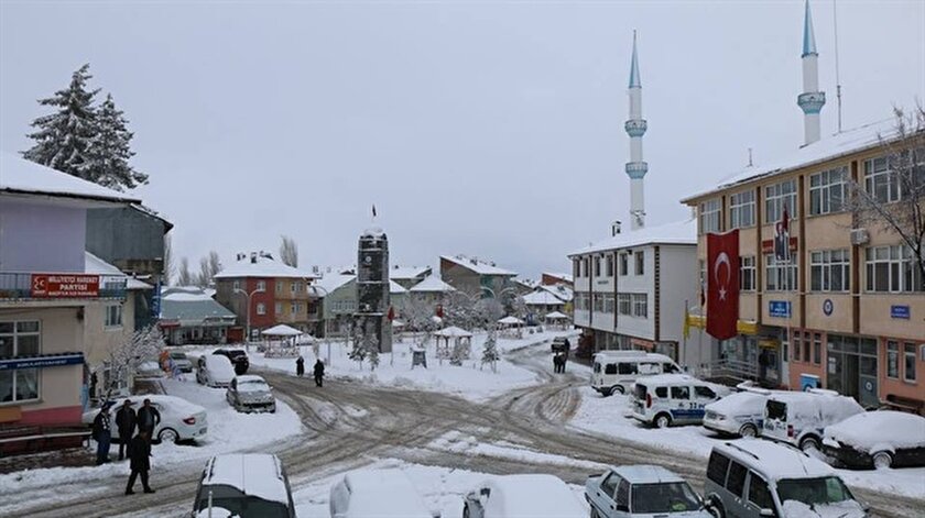 tokat ta kar yagisi etkili oldu tokat hava durumu yeni safak