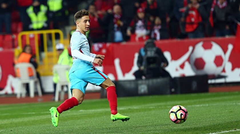 iste emre mor un milli takimdaki ilk