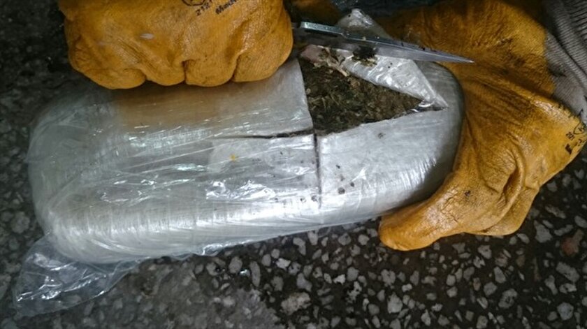 Diyarbakırda 471 kilogram esrar ele geçirildi