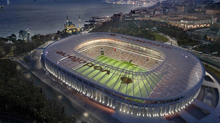besiktas in stadinin adi vodafone park oldu spor haberleri yeni safak