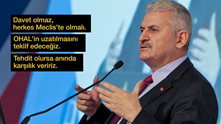 Başbakan Binali Yıldırım