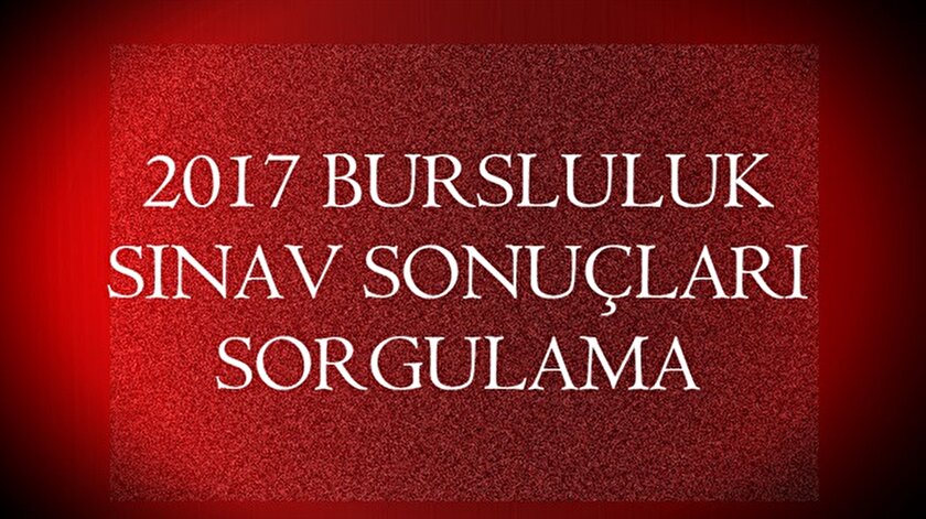 pybs bursluluk sinav sonuclari 2017