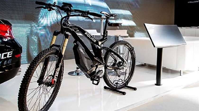 Dunyanin Ilk Akilli Polis Bisikleti Ekin Bike Patrol
