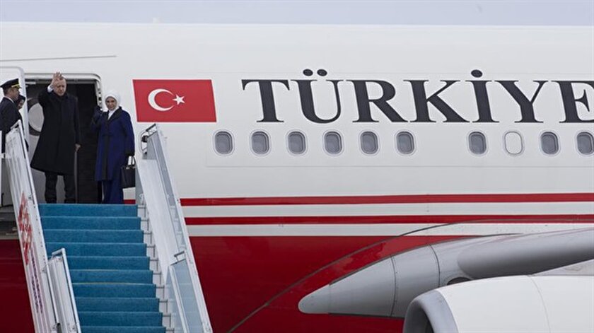 Cumhurbaşkanı Erdoğan Sudanda resmi tören ile karşılandı