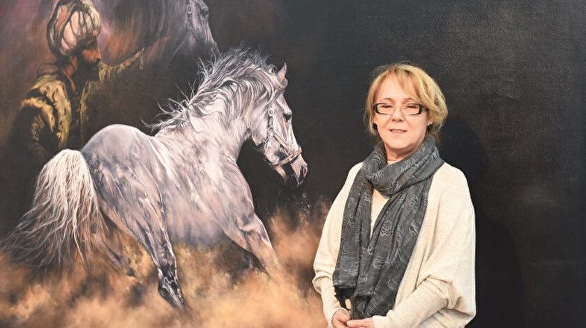 Ressam Ayten Çağlar