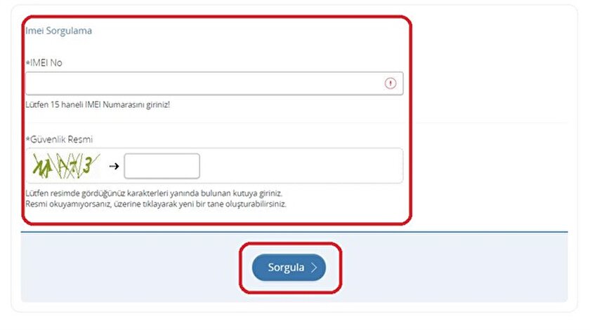 imei ogrenme imei sorgulama imei ne