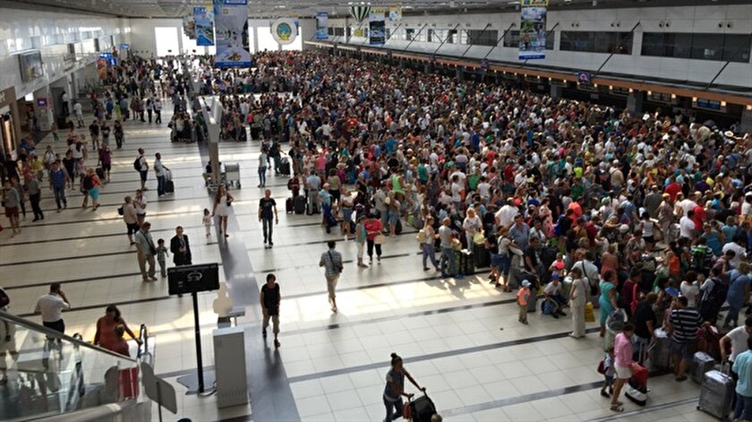 Rus turist sayısında 3 yılın rekoru kırıldı.