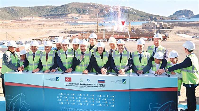Akkuyu Nükleer Santralinin temelleri atıldı, sırada Sinop ve İğneada var
