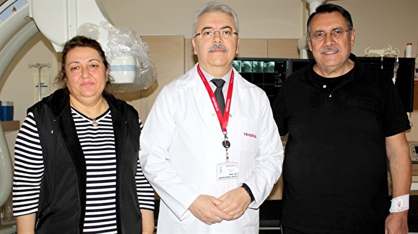Tam tıkalı kalp damarı 20 dakikada açıldı