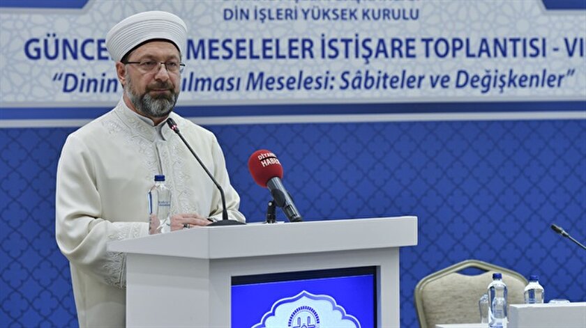 Diyanet Isleri Baskani Erbas Tan Fransa Ya Tepki