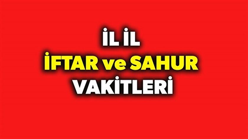 2018 iftar sahur vakti saat kacta iftara ne kadar kaldi yeni safak