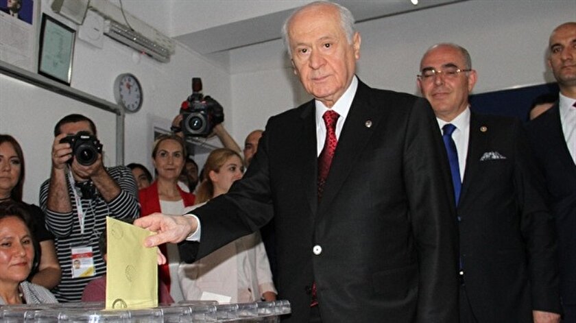 Mhp Lideri Devlet Bahceli Oyunu Kullandi