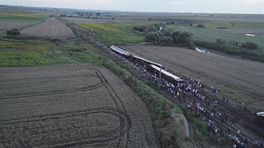 Corlu Daki Tren Kazasi Tekirdag Daki Tren Kazasi Son Dakika Tekirdag Haberleri