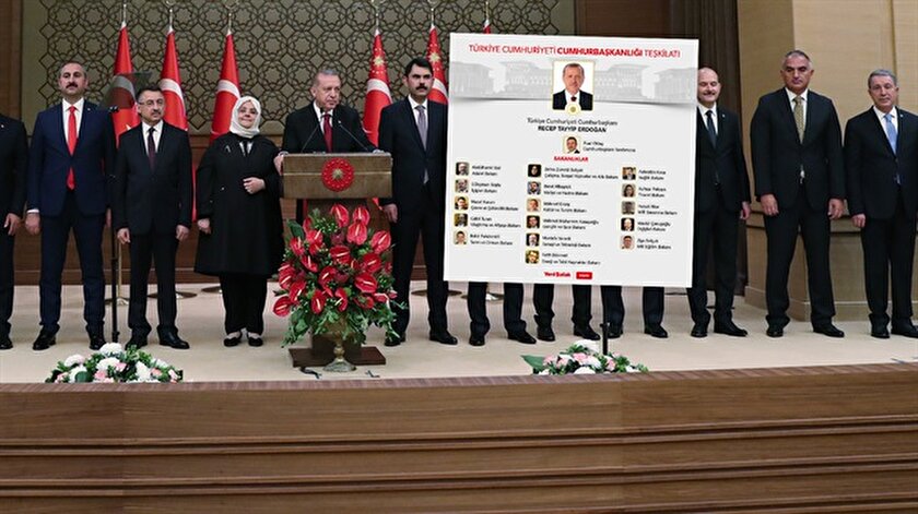 yeni bakanlar kurulunda kimler var