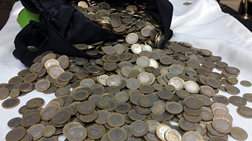Tedavüle sunulan madeni paraların değeri 346 milyon 991 bin 40 lira olarak hesaplandı.