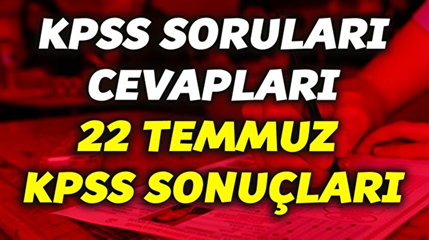 2018 Kpss Sorulari Ve Cevap Anahtari Aciklandi Osym Kpss Sorulari Yeni Safak