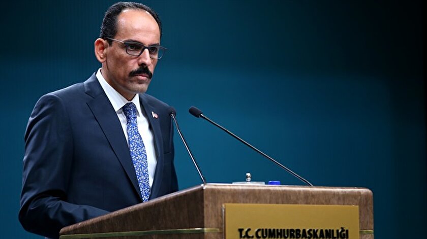Cumhurbaşkanlığı Sözcüsü Kalından Yunanistana tepki