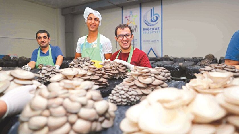Üretirken
şifa buldular