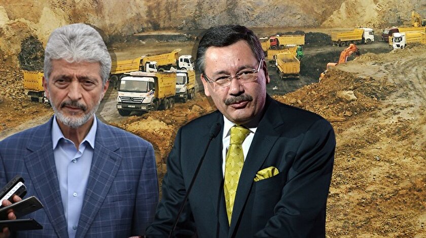 Mustafa Tuna ile Melih Gökçek arasında hafriyat atışması