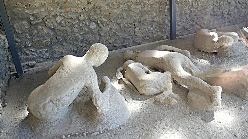 Pompeiinin tarihini değiştirecek yeni keşif