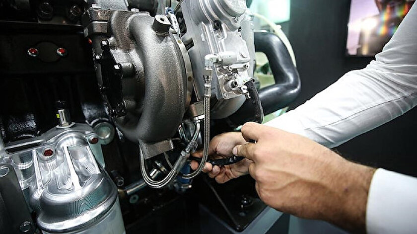 Yüzde yüz yerli motorun prototipi çalıştı