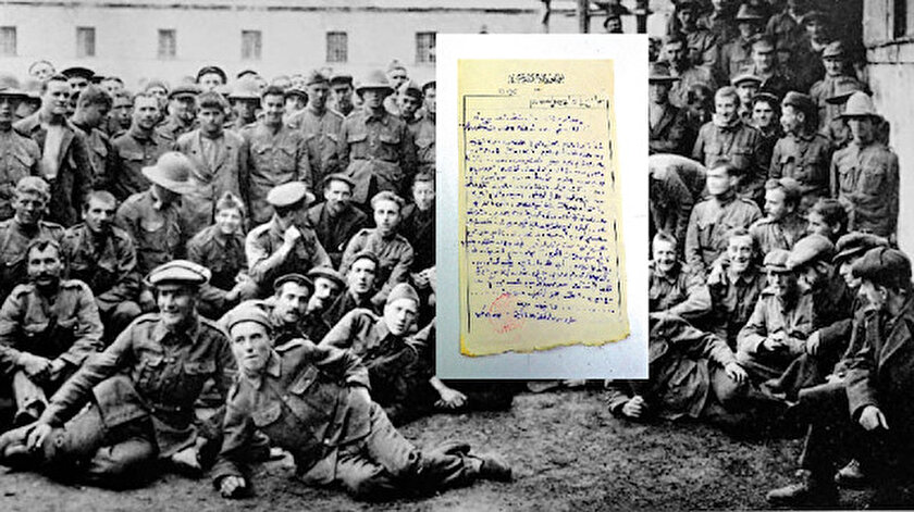 Kayıp esir mektupları 100 yıl sonra ortaya çıktı