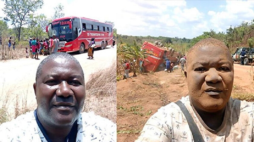 Afrikada kaza selfiesi sosyal medyayı salladı