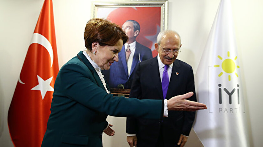 İYİ Parti Genel Başkanı Meral Akşener - CHP Genel Başkanı Kemal Kılıçdaroğlu