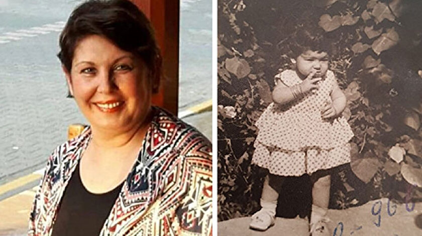 56 yaşındaki Nebahat Sönmez, elinde küçüklük fotoğrafıyla kendisini bırakan annesini arıyor.