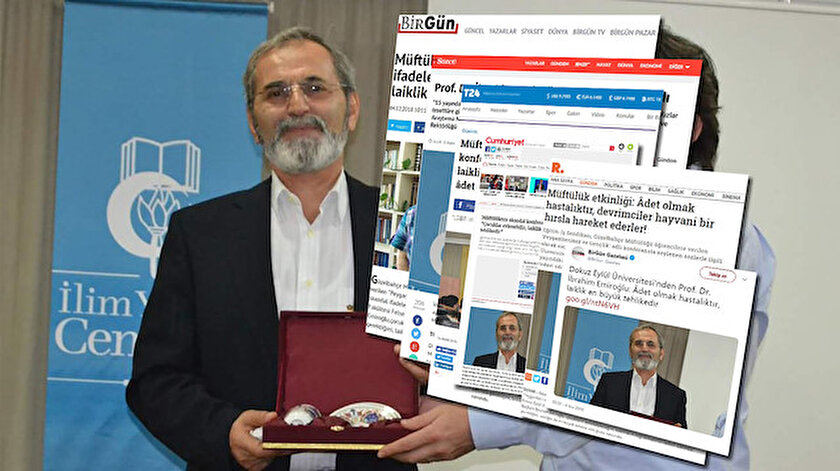 Prof. Dr. İbrahim Emiroğluna ait olduğu iddia edilen sözlerin yalan olduğu ortaya çıktı!