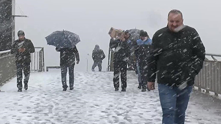 Istanbul Da Kar Yagisi Basladi 5 Gunluk Istanbul Hava Durumu