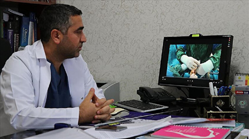 Diyarbakırda cerrahın laparoskopi yöntemi literatüre girdi
