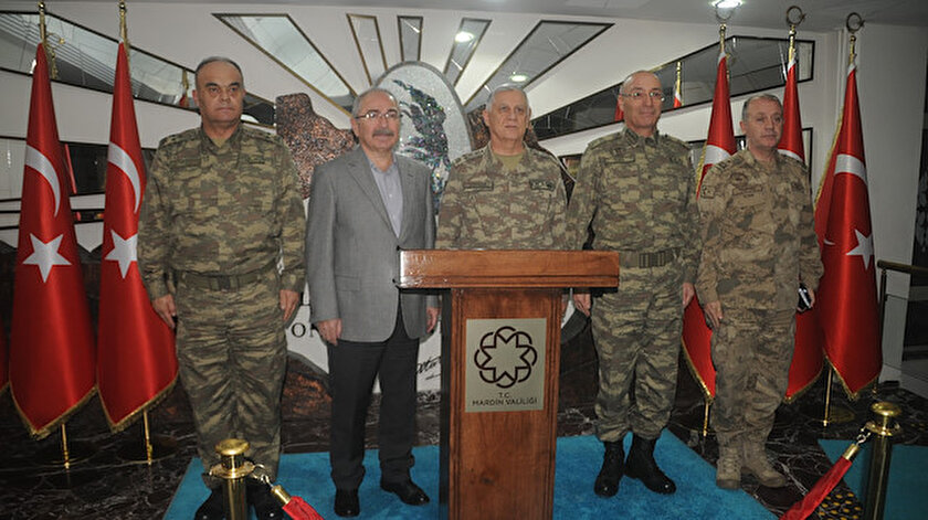 Orgeneral Ümit Dündar Mardin Valiliği'ni ziyaret etti.