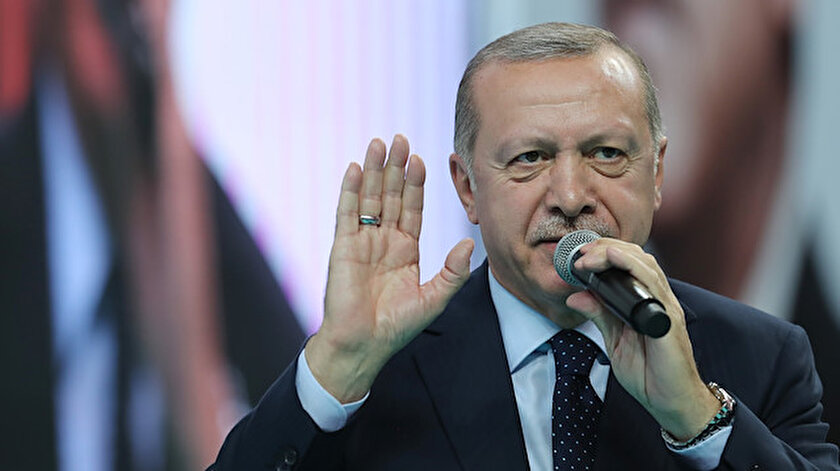 Cumhurbaşkanı Recep Tayyip Erdoğan.