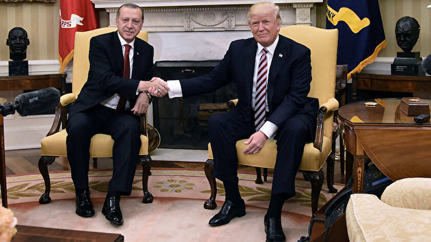 Son dakika haberleri - Erdoğan ile Trump Suriyedeki son gelişmeleri görüştü