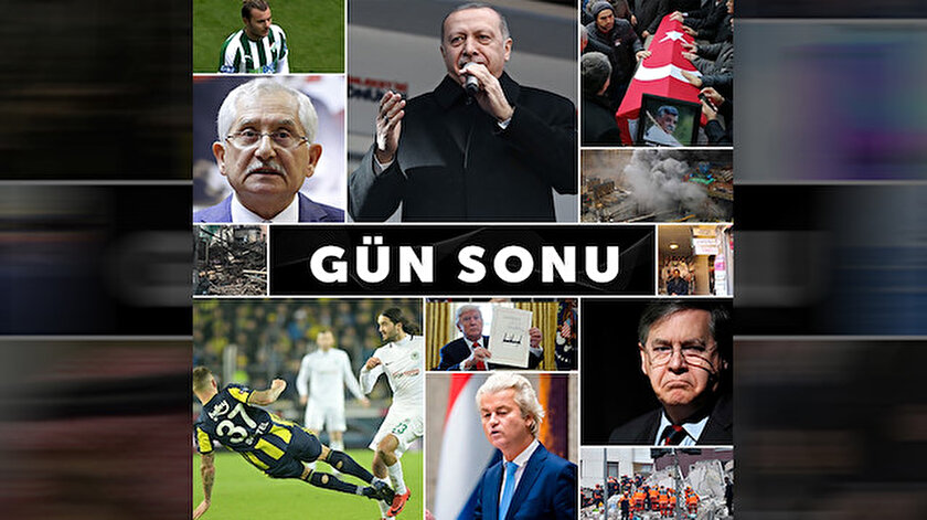 16 Şubat 2019 Cumartesi gün sonu haberleri