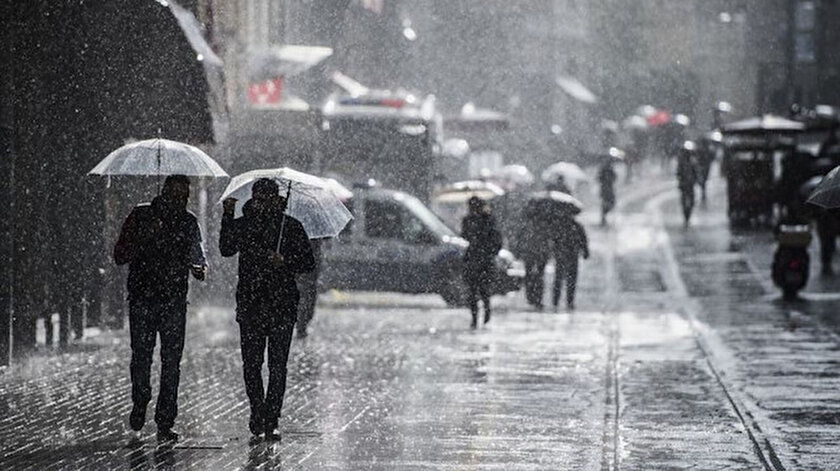 16 Şubat hava durumu - İstanbul için hava durumu tahmininde sağanak yağış uyarısı
