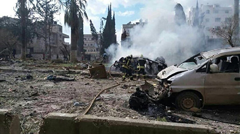 Son Dakika: İdlibte patlama
