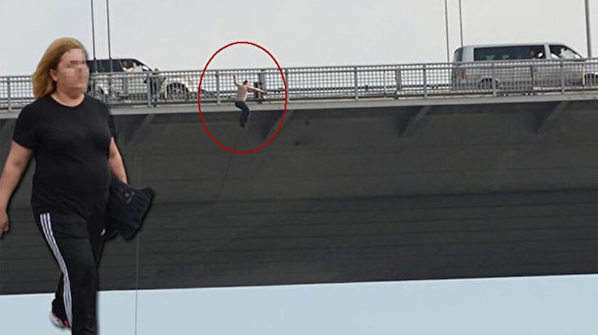 Köprüde intihar eden kişiye atla ulan diyen kadına hapis cezası