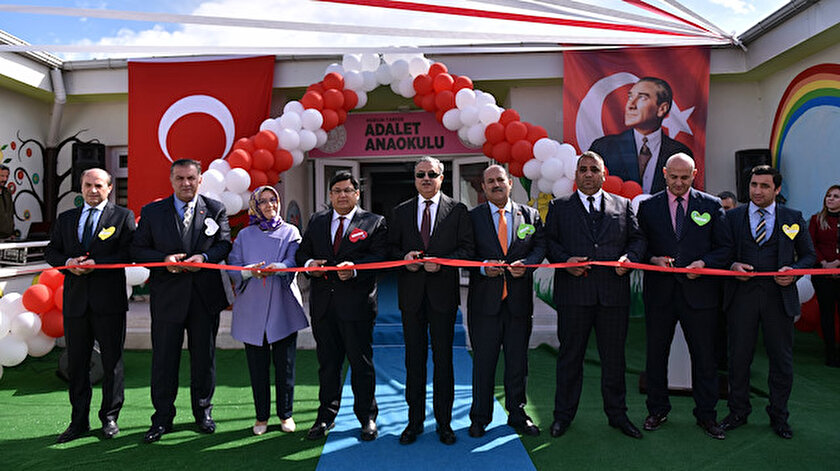 Hükümlülerin çocukları için cezaevinde anaokul açıldı