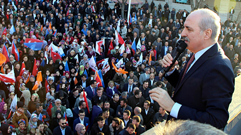 AK Parti Genel Başkanvekili Numan Kurtulmuş
