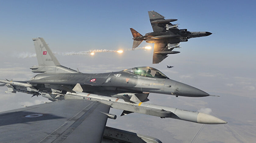 Irakın kuzeyine hava harekatı