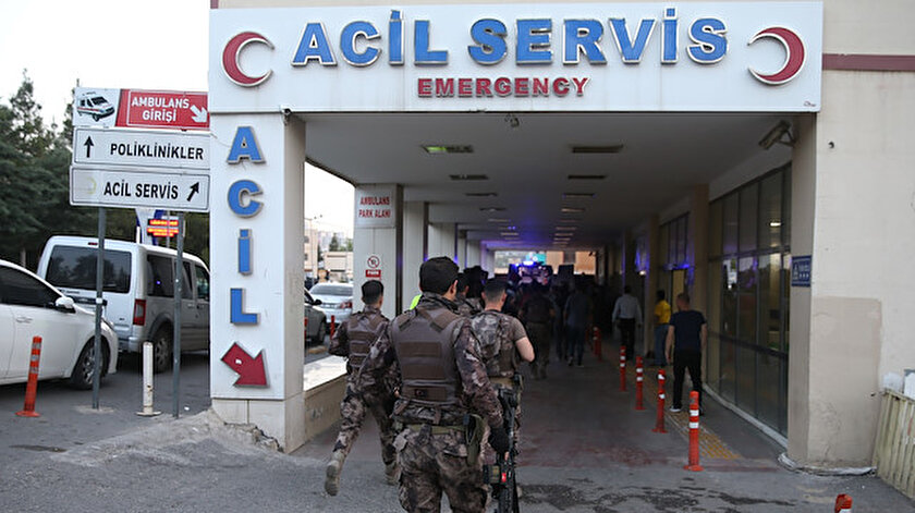Şanlıurfada terör operasyonu: Bir polis şehit oldu