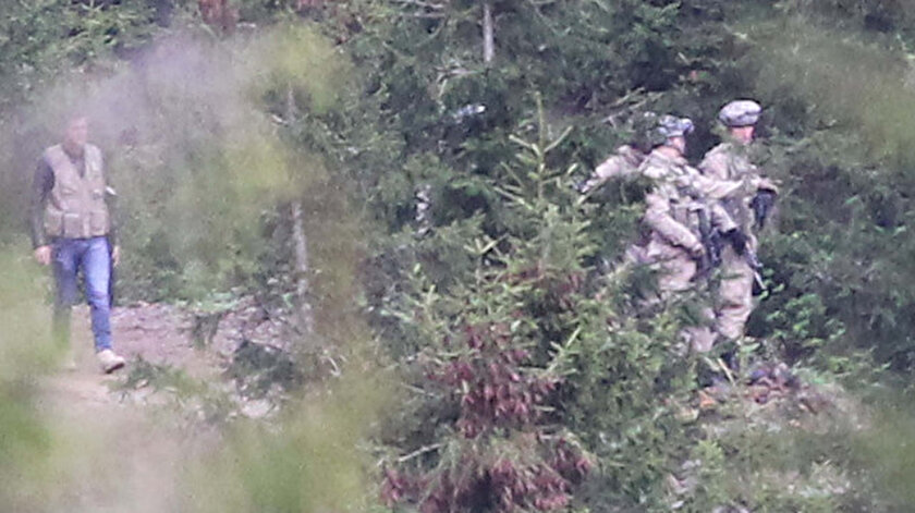 Güvenlik güçleri, Karadeniz'de PKK'ya operasyon düzenledi.