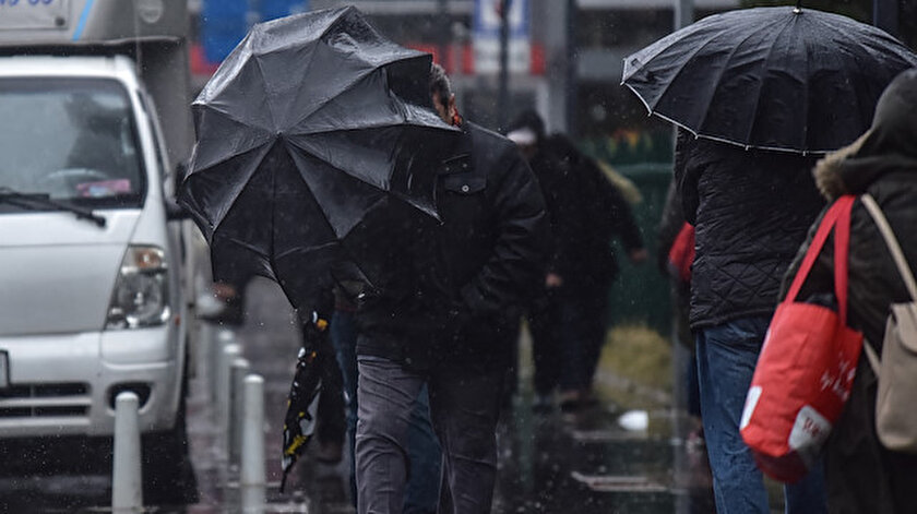 Meteorolojiden bazı illere yağış uyarısı yapıldı.