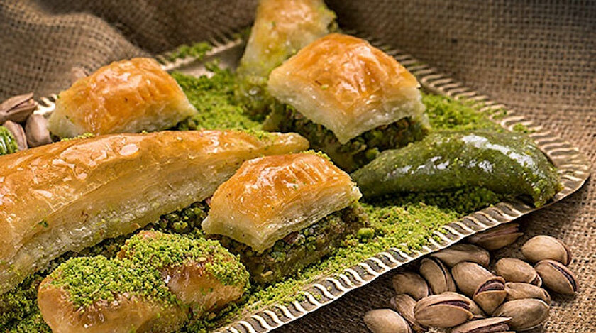 Bayramlarda en çok baklava çeşitleri tüketiliyor.