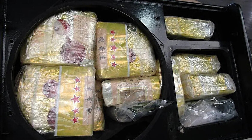 Operasyonda ele geçirilen uyuşturucunun ülkede en yüksek miktarlardan biri olduğu belirtildi.